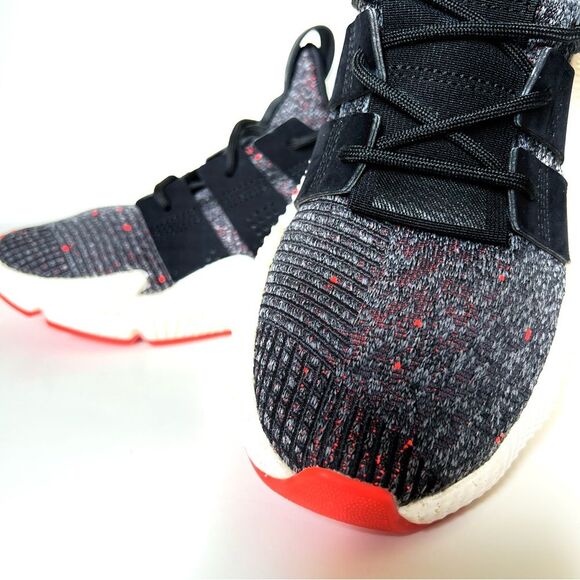 Adidas Prophere Women’s Core Black Solar Red Athletic Sneaker AC8508 - Picture 4 of 13